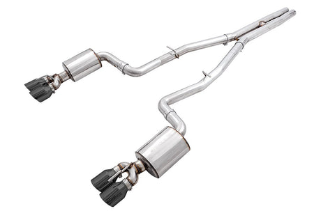 Product of AWE Tuning 3020-43082 Touring Edition Cat-Back System Dual Exhaust System Kit 