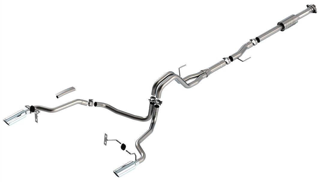 Product of Borla 140864 ATAK ® Series Cat Back System Single Exhaust System Kit 