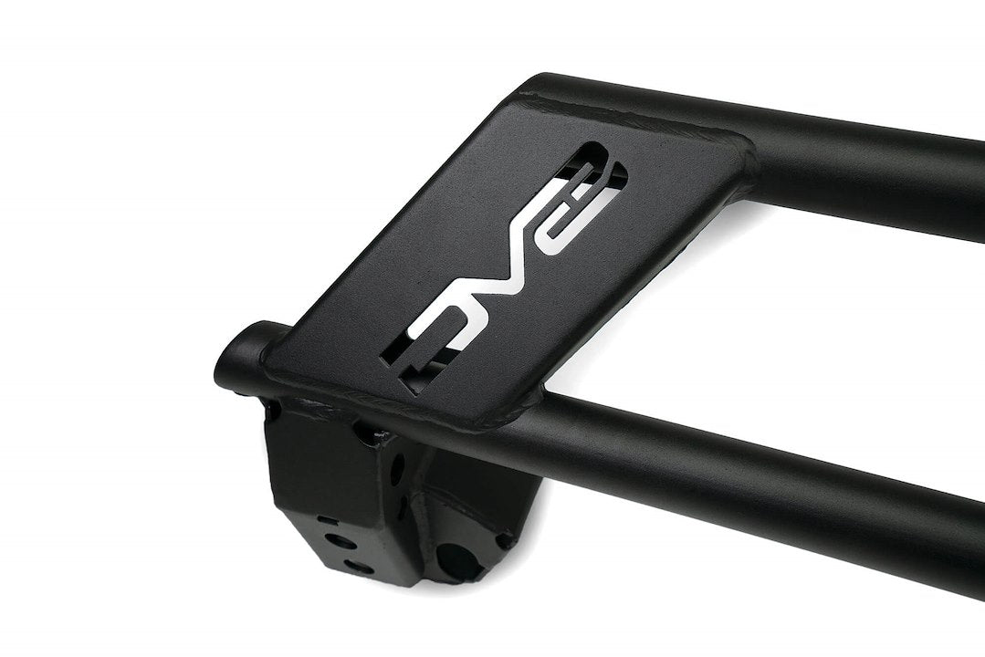 Product of DV8 Offroad SRBR-01 Black Steel Round Rocker Panel Guard 