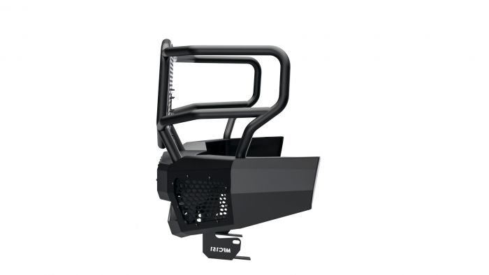 Product of Ranch Hand MFC151BM1 Midnight Series Steel Matte Powder Coated Bumper 
