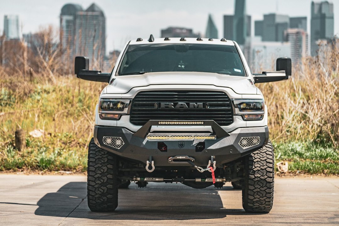 Product of Road Armor 4192EF3B Evolution Series Steel Textured Powder Coated Bumper 