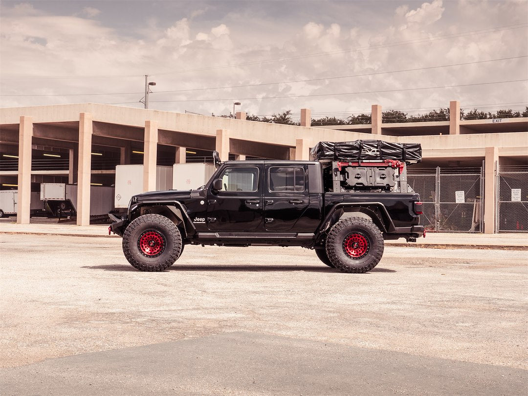 Product of Road Armor 520AFR0B Non-Exposed Fasteners Black Fender Flare - 