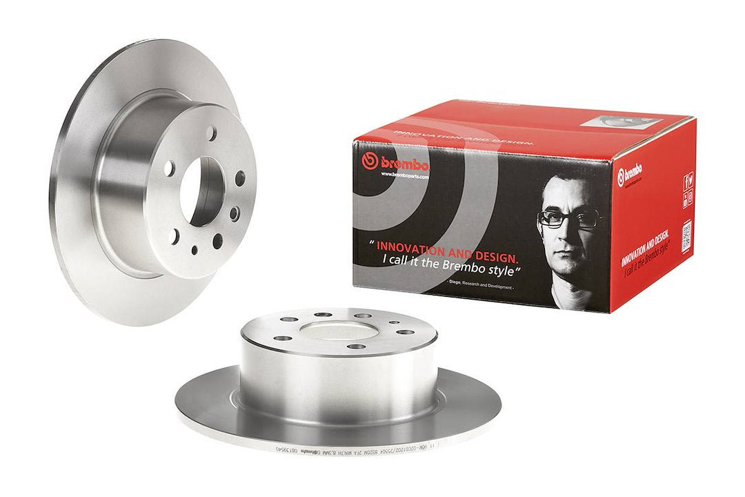 Product of Brembo 08139540C02 Solid 1 Piece Brake Rotor 
