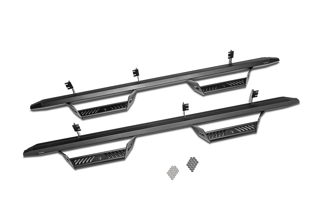 Product of N-Fab PRN2273CC-TX Predator Pro Nerf Bar With Drop Down Steps 