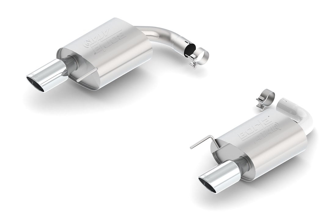 Product of Borla 11895 ATAK ® Series Axle Back System Dual Exhaust System Kit 