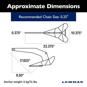 Lewmar 0057206 Anchor||0057206_2.Jpg||87||lew0057206||1756766