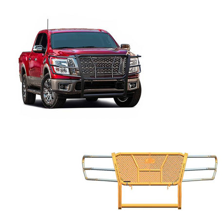 Black Horse Offroad Ru-Niti17-B Grille Guard||ru-Niti17-B_2.Jpeg||86||blkruniti17b||2239319