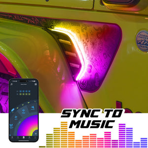 Xk Glow Mx-Vent-Rgb-Kit Side Marker Light - Led||mx-Vent-Rgb-Kit_6.Jpg||91||xkgmxvenrgbki||1726336