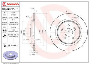 Brembo 08n36221c02 Brake Rotor||08n36221c02_4.Jpg||89||brm08n36221||1684213
