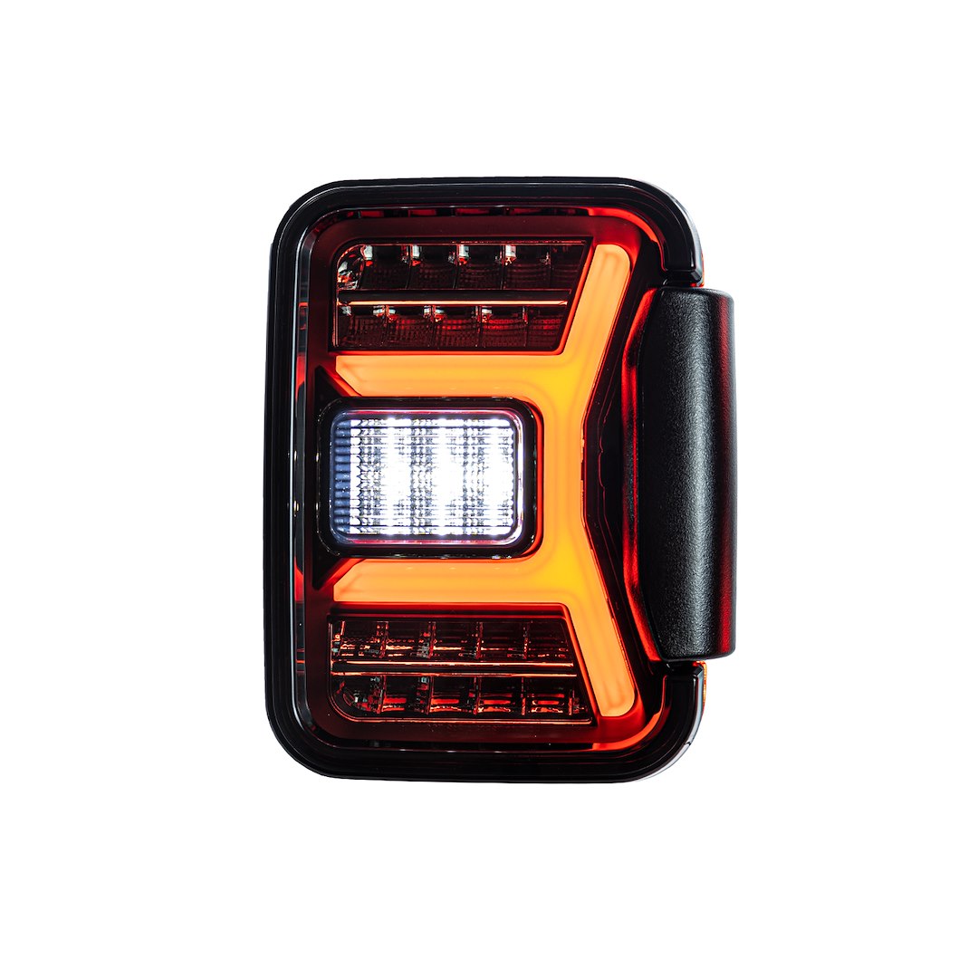 Product of Winjet Renegade CTRNG0669-BS-SQ Tail Light Assembly 