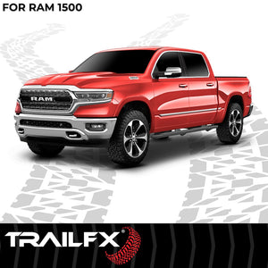 Product of TrailFX AL4010B TrailFX A4 Series Nerf Bar With Surface Steps 