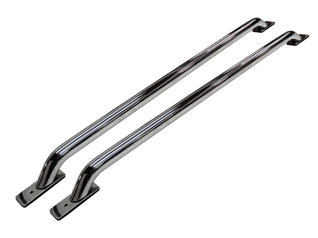 Product of Go Rhino 8127C Chrome Plated Round Tube Bed Side Rail 