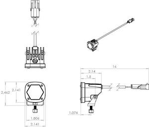 Product of Baja Design 387806 Driving/ Fog Light 