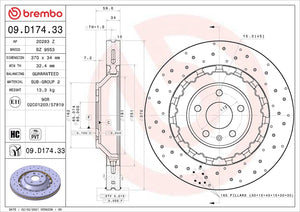 Brembo 09d17433c02 Brake Rotor||09d17433c02_4.Jpg||89||brm09d17433||1684331