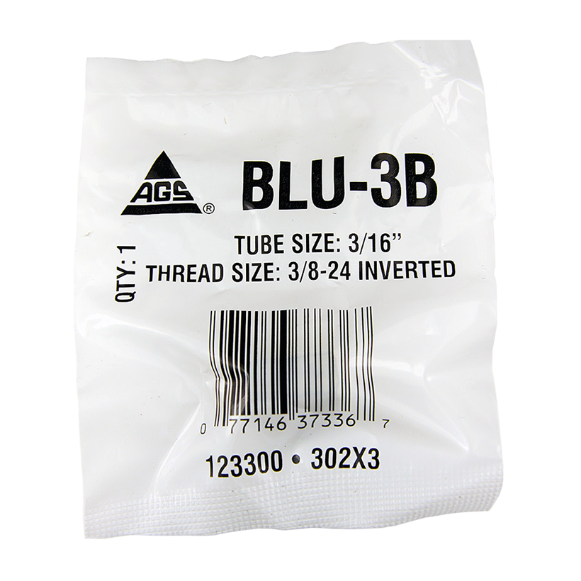 American Grease Stick (Ags) Blu-3b Brake Line Fitting||blu-3b_E26b22c5-2ab8-4e82-9bc9-D2fc37ed4e79_4500x.Png||86||a79blu3b||1249881