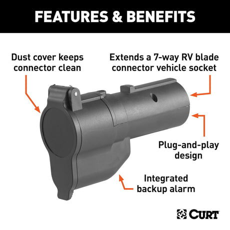 Curt 57727 Trailer Wiring Connector Adapter||57727_3008x1990_Fa.Jpg||86||c9357727||900936