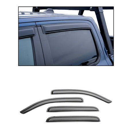 Product of Black Horse Offroad 144706 Outside Channel Rainguard 