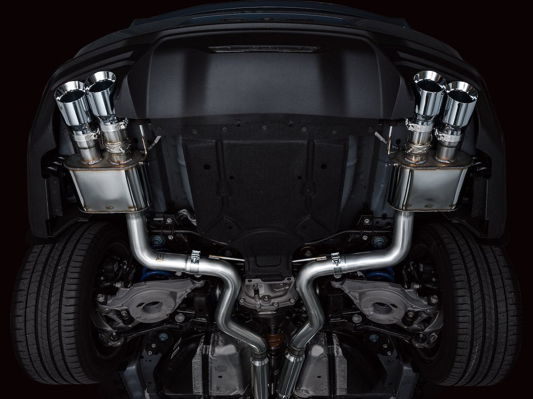 Product of AWE Tuning 3025-42650 SwitchPath ™ Cat-Back System Dual Exhaust System Kit 