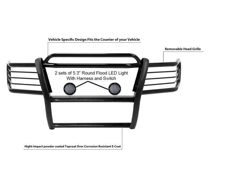 Black Horse Offroad 17eb26ma-Plfb Grille Guard||17eb26ma-Plfb_9.Jpeg||93||blk17eb26mafb||1643446