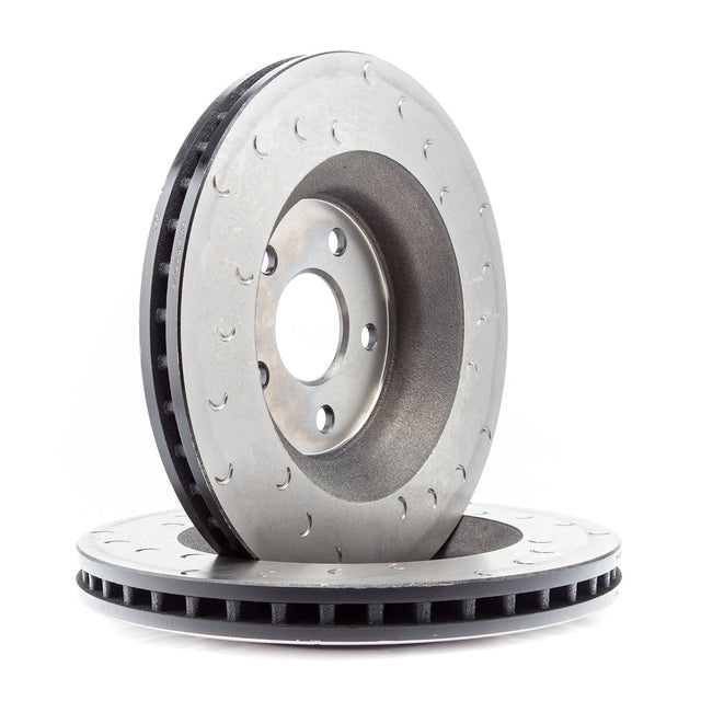Product of Alcon Brake DKF3430X1022C Vented And Slotted 1-Piece Brake Rotor 