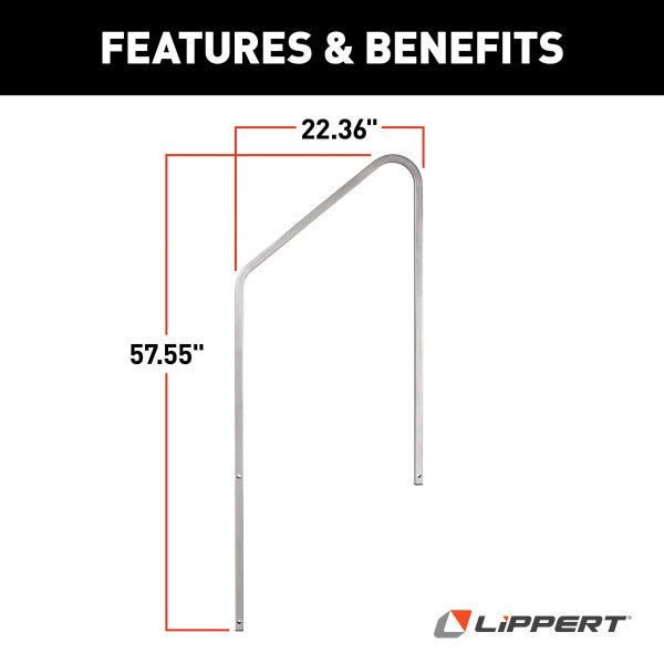 Lippert Components 2023024502 Entry Step Hand Rail||2023024502_2.Jpg||87||m6v2023024502||1695614