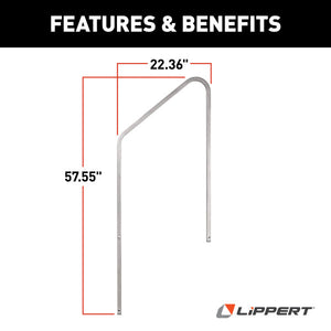 Lippert Components 2023024502 Entry Step Hand Rail||2023024502_2.Jpg||87||m6v2023024502||1695614