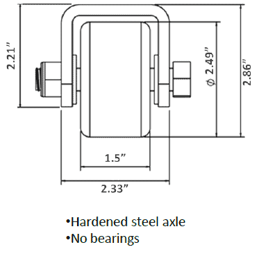 Ultra-Fab Products 48-979022 Trailer Hitch Roller||48-979022_2.Png||87||u2948979022||943794