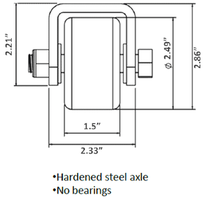 Ultra-Fab Products 48-979022 Trailer Hitch Roller||48-979022_2.Png||87||u2948979022||943794