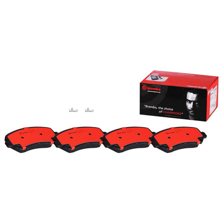 Product of Brembo P37019N Brake Pad - Set Of 4 