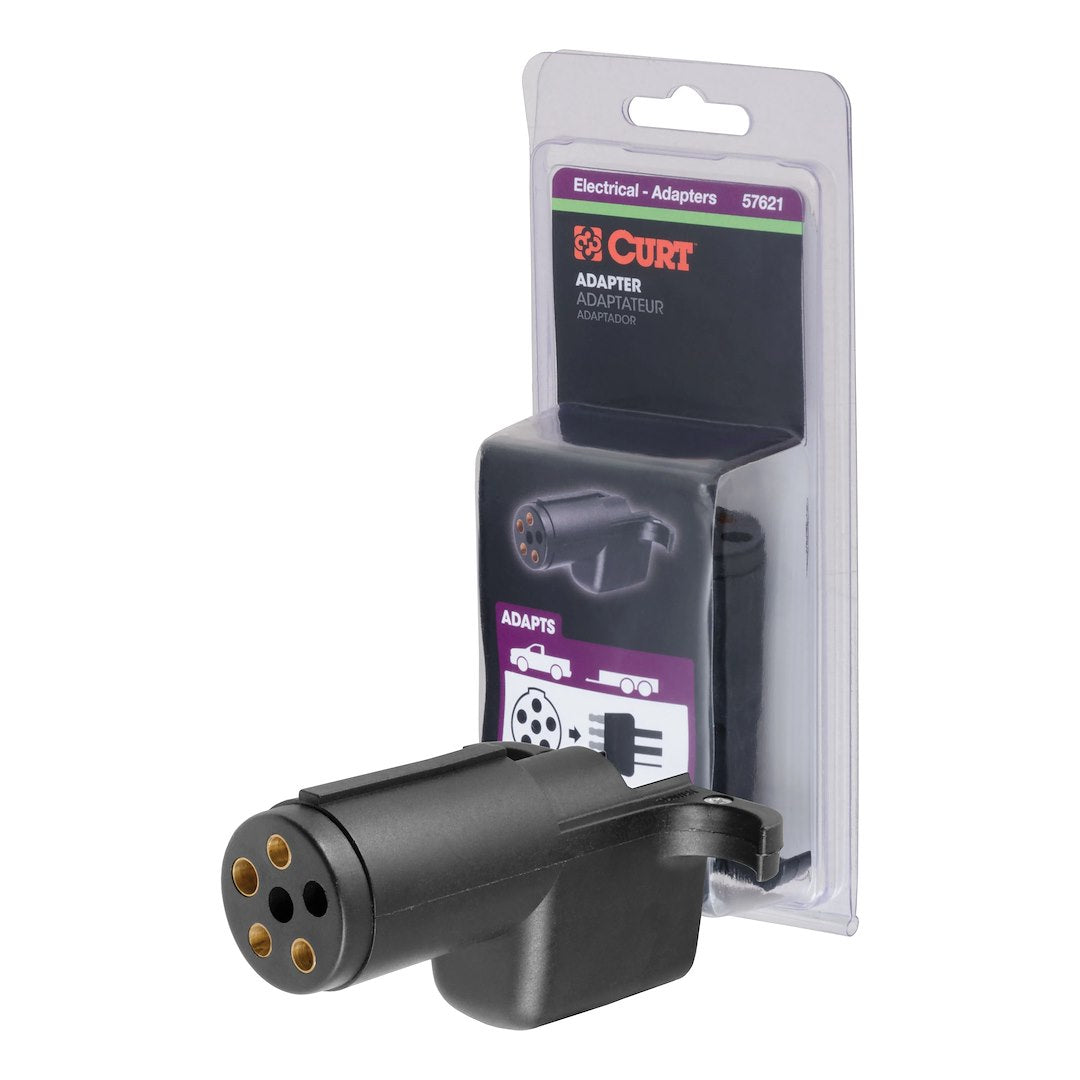 Curt 57621 Trailer Wiring Connector Adapter||57621_3008x1990_A.Jpg||85||c9357621||1776121