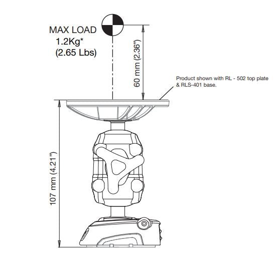 Product of Scanstrut Rls-Am Ipod/ Iphone/ Smartphone Mount