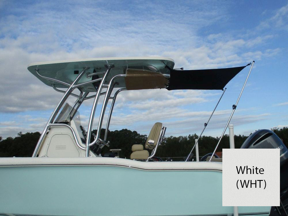 Carver Ts5-Wht Boat T-Top Shade Extension||t-Shade Image 2_Full_Black_White_Color_Chip.Jpg||86||c4vts5wht||1256873