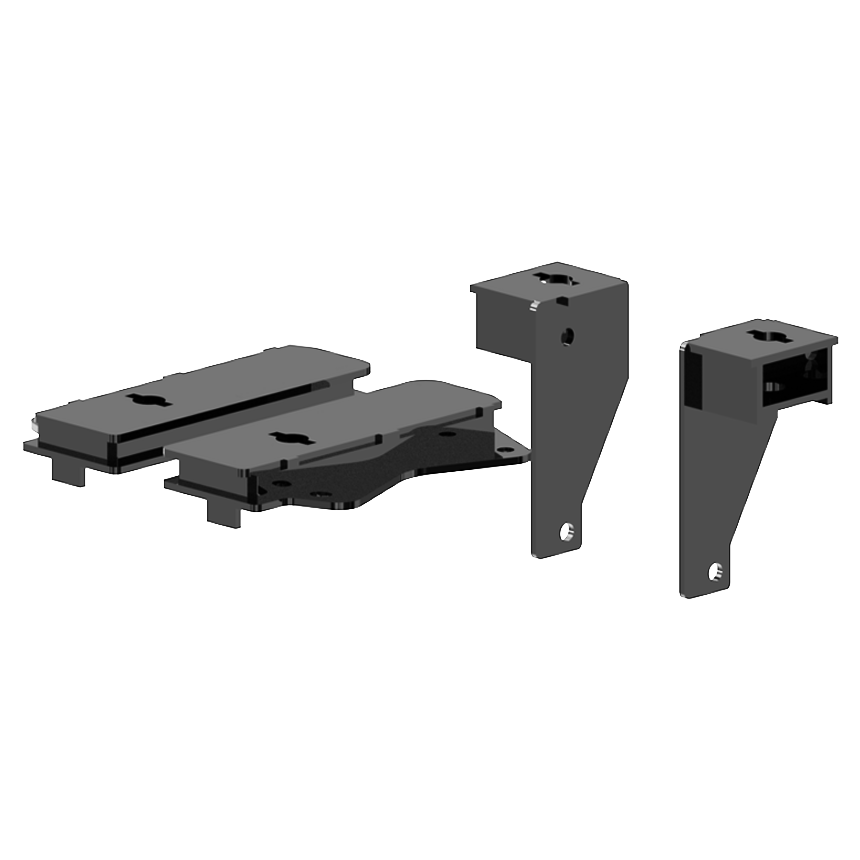 Product of PullRite 3122 Bolt-On Fifth Wheel Trailer Hitch Mount Kit 