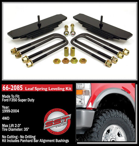 Product of ReadyLIFT 66-2085 Leveling Kit Suspension 2 Inch Lift Leaf Spring 