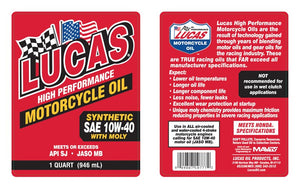 Product of Lucas Oil 10777 Oil