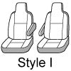 Product of Covercraft GTC1301ABCAGY Carhartt® PrecisionFit® Gravel Duck Weave Fabric Seat Cover 
