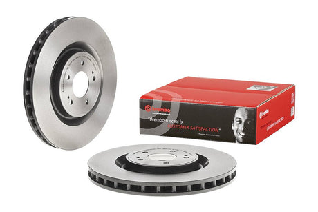 Product of Brembo 09A19611C02 Vented 1 Piece Brake Rotor 