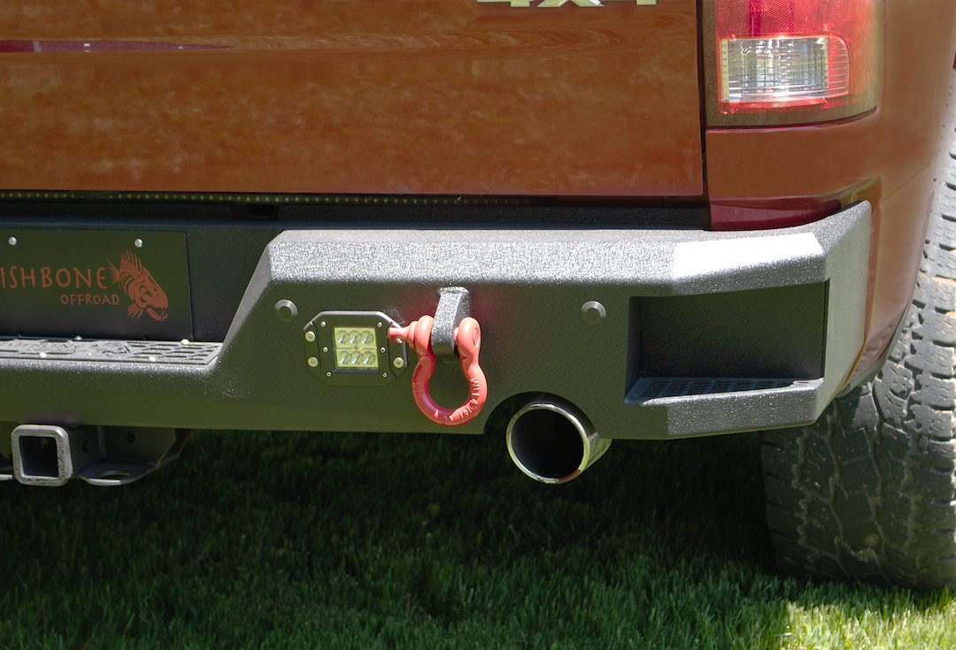 Product of Fishbone Offroad FB22395 Steel Textured Powder Coated Bumper 