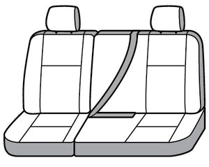 Product of Covercraft SS8430PCCH SeatSaver® Charcoal Black Polycotton Seat Cover 