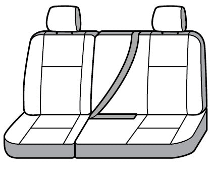 Product of Covercraft SS8430PCCH SeatSaver® Charcoal Black Polycotton Seat Cover 