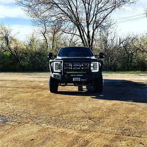 Product of Road Armor 61742B Stealth Titan II Steel Satin Powder Coated Bumper 