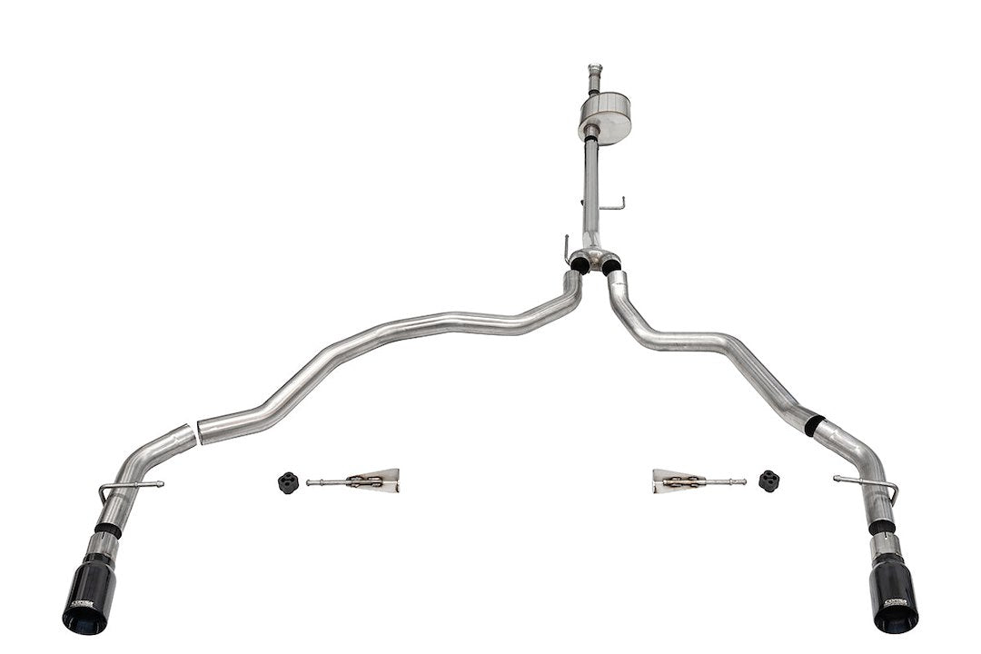 Product of Corsa Performance 21146BLK Xtreme Cat Back System Single Exhaust System Kit 