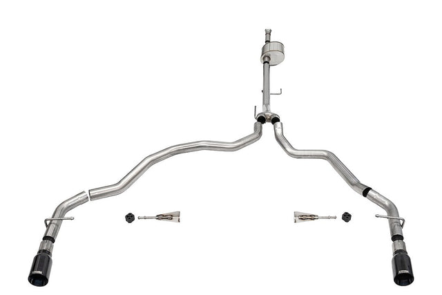 Product of Corsa Performance 21146BLK Xtreme Cat Back System Single Exhaust System Kit 