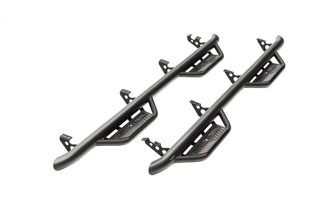 Product of N-Fab HPC0780CC-TX Podium Nerf Bar With Drop Down Steps 