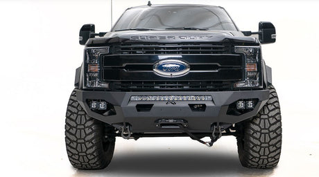 Product of Fab Fours FS17-X4151-1 Matrix Series Steel Powder Coated Bumper 