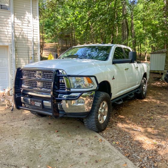 Product of Ranch Hand GGD101BL1 Grille Guard 1-Piece Black 