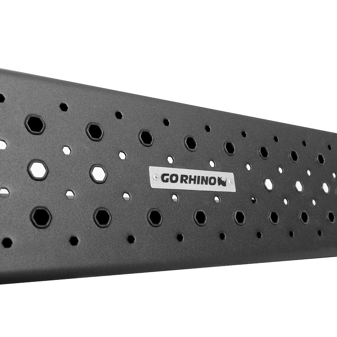Go Rhino 660380t Running Board Component||gr_Hd-Series_Textblack_Surface.Jpg||86||g26660380t||1202118