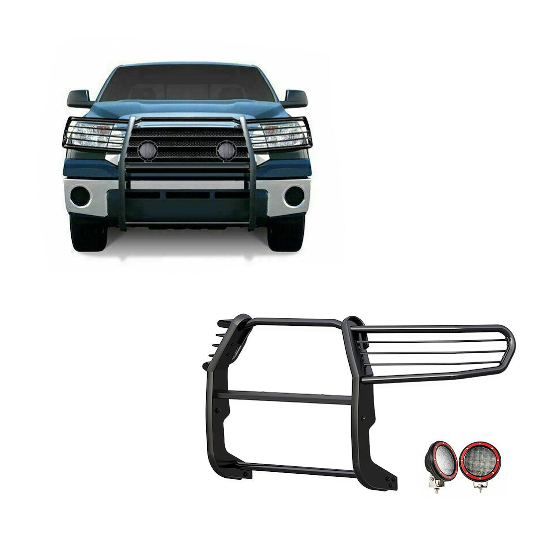 Product of Black Horse Offroad 17A098900MA-PLFR Grille Guard  