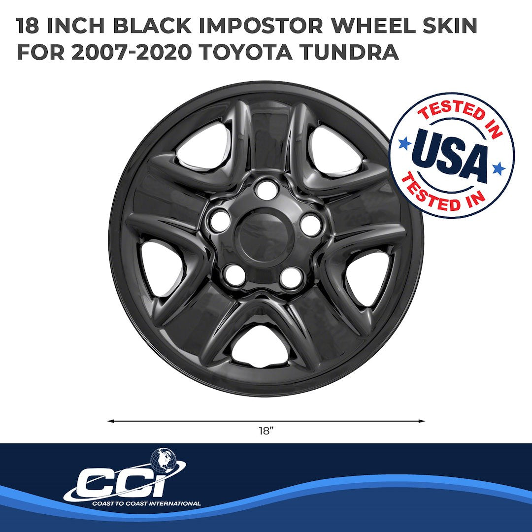 Product of Coast To Coast IWCIMP77BLK Black Set Of 4 