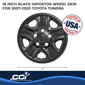 Product of Coast To Coast IWCIMP77BLK Black Set Of 4 